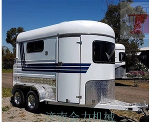 河北河北Two horse trailer